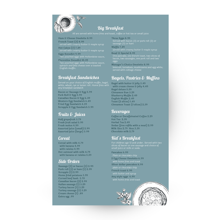 Show details for Off the Griddle