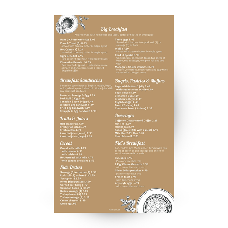 Show details for Classic Morning Eats