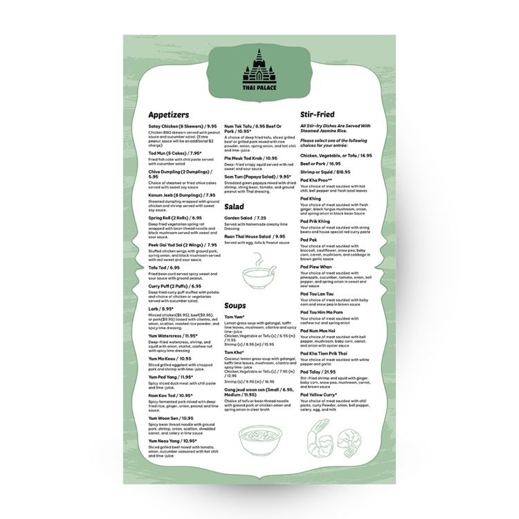 Show details for Siam Kitchen