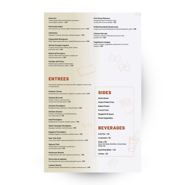 Show details for Italian Fresca