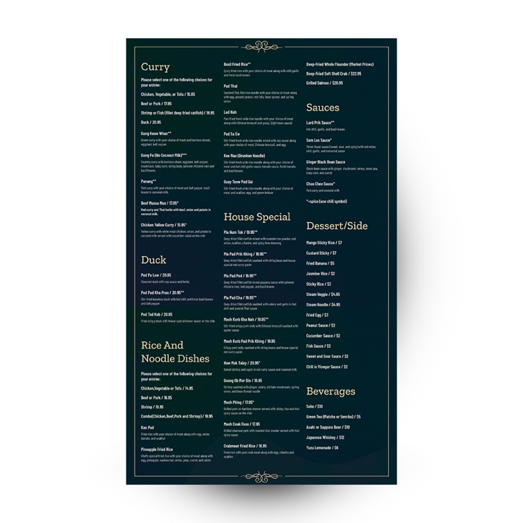 Show details for The Thai Table