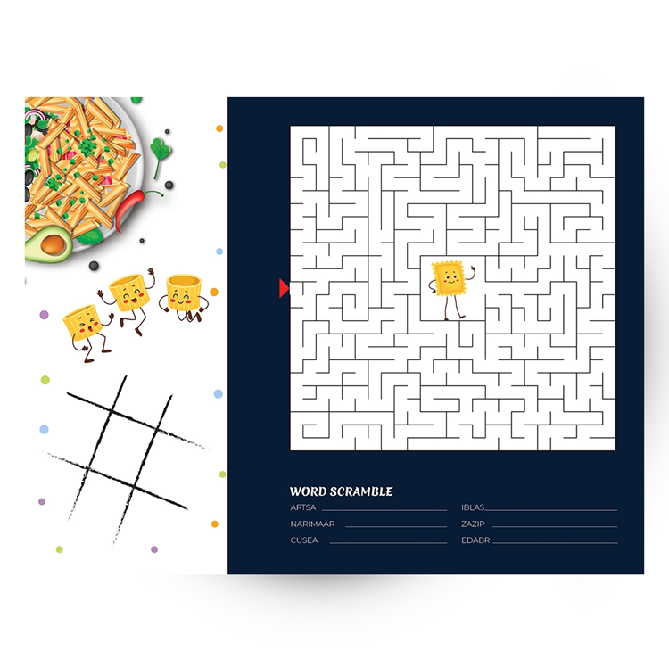 Show details for Kids - Italian Menu