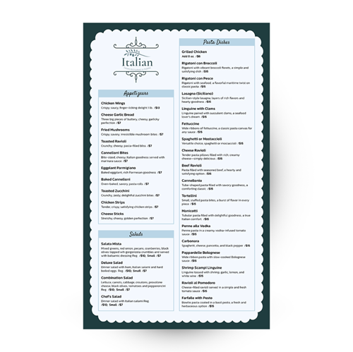 Show details for Bella Cucina - Teal/Blue