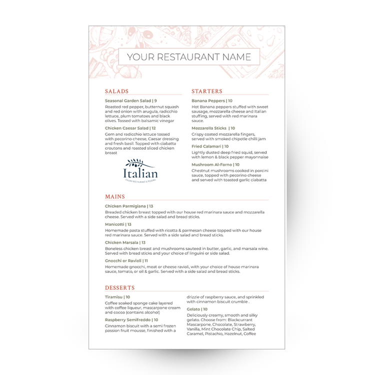 Show details for Italian Amore